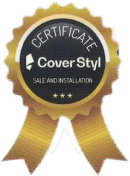 Logo certification CoverStyl – installateur agréé